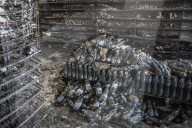 Aftermath of shopping centre attack in Ukraine - in pictures
