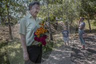 Aftermath of shopping centre attack in Ukraine - in pictures
