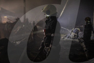 Aftermath of shopping centre attack in Ukraine - in pictures