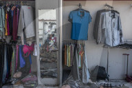 Aftermath of shopping centre attack in Ukraine - in pictures