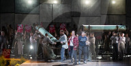 Dress rehearsal of Migrations by the Welsh National Opera at the Wales Millennium Centre, Cardiff, Wales