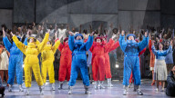 Dress rehearsal of Migrations by the Welsh National Opera at the Wales Millennium Centre, Cardiff, Wales