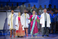 Dress rehearsal of Migrations by the Welsh National Opera at the Wales Millennium Centre, Cardiff, Wales