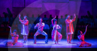 Dress rehearsal of Migrations by the Welsh National Opera at the Wales Millennium Centre, Cardiff, Wales