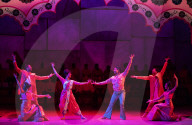 Dress rehearsal of Migrations by the Welsh National Opera at the Wales Millennium Centre, Cardiff, Wales