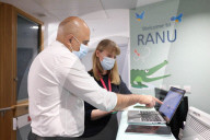 Health Secretary Sajid Javid visits Great Ormond Street Hospital