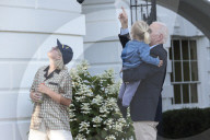 PEOPLE - US-Präsident Joe Biden begrüsst seine Enkel bei der Rückkehr ins Weisse Haus