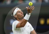 TENNIS - Wimbledon: Rafael Nadal jubelt nach seinem Sieg in der zweiten Runde
