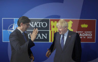 Prime Minister Boris Johnson attends NATO in Madrid