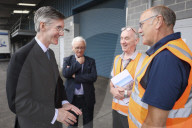 Jacob Rees-Mogg visit to Grimsby and Cleethorpes