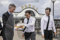 Jacob Rees-Mogg visit to Grimsby and Cleethorpes