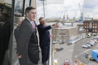 Jacob Rees-Mogg visit to Grimsby and Cleethorpes