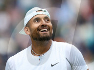 TENNIS - Die Freundin von Nick Kyrgios, Costeen Hatzi, beim Spiel Kyrgios-Tsitsipas 