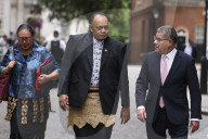 COP President Alok Sharma meets Tonga's Siaosi Sovaleni