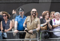 Pride in London parade, Park Lane to Trafalgar Square, London.
