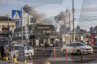 Russian missiles strike Kyiv for first time in three weeks.