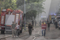 Russian missiles strike Kyiv for first time in three weeks.