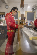 ‘This is my escape’: scenes from the Elvis festival that takes over a small town