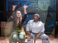 Bea Webster in Everyday by Deafinitely Theatre at the New Diorama Theatre.