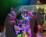 Bea Webster in Everyday by Deafinitely Theatre at the New Diorama Theatre.