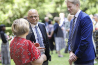 Prime Minister Boris Johnson and Sajid Javid host NHS Reception