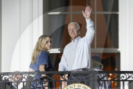 NEWS - USA: Die Familie Biden beobachtet das Feuerwerk zum Unabhängigkeitstag in Washington