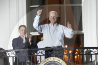 NEWS - USA: Die Familie Biden beobachtet das Feuerwerk zum Unabhängigkeitstag in Washington