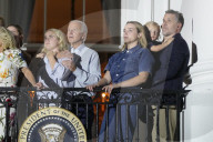 NEWS - USA: Die Familie Biden beobachtet das Feuerwerk zum Unabhängigkeitstag in Washington