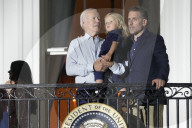 NEWS - USA: Die Familie Biden beobachtet das Feuerwerk zum Unabhängigkeitstag in Washington