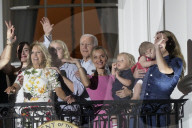 NEWS - USA: Die Familie Biden beobachtet das Feuerwerk zum Unabhängigkeitstag in Washington