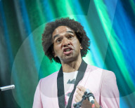 Joseph Coelho announced as Waterstones Children’s Laureate 2022-2024 at The Unicorn Theatre, London.