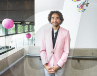 Joseph Coelho announced as Waterstones Children’s Laureate 2022-2024 at The Unicorn Theatre, London.