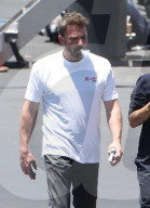 PREMIUM EXCLUSIVE Ben Affleck Takes His Film Set To Hollywood Park Casino