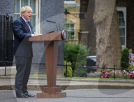 Prime Minister Boris Johnson resigns
