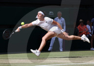 TENNIS - Elena Rybakina aus Kasachstan gewinnt den Frauenfinal in Wimbledon