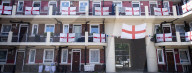 Mural of England forward Fran Kirby
