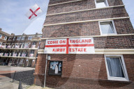Mural of England forward Fran Kirby