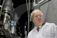 Prime Minister Boris Johnson visits Francis Crick Institute