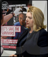 File Picture - Penny Mordaunt visits DEC HQ