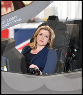 File Picture - Penny Mordaunt visits F35 Fighter Jet Pilots