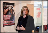 File Picture - Penny Mordaunt visits DEC HQ