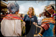 File Picture - Penny Mordaunt visits Africa Day 2