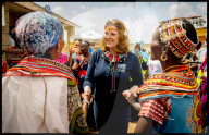 File Picture - Penny Mordaunt visits Africa Day 2