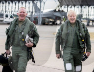 Prime Minister Boris Johnson visits RAF Coningsby