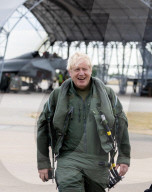 Prime Minister Boris Johnson visits RAF Coningsby