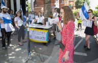 Russians Against War | Presentations of humanitarian initiatives outside the Russian Embassy in London