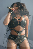 Megan Thee Stallion performing at Lollapalooza in Paris