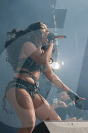 Megan Thee Stallion performing at Lollapalooza in Paris