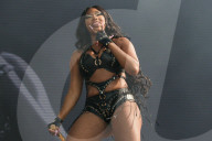Megan Thee Stallion performing at Lollapalooza in Paris