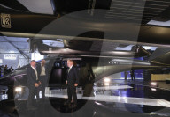 Boris Johnson visits Farnborough International Airshow